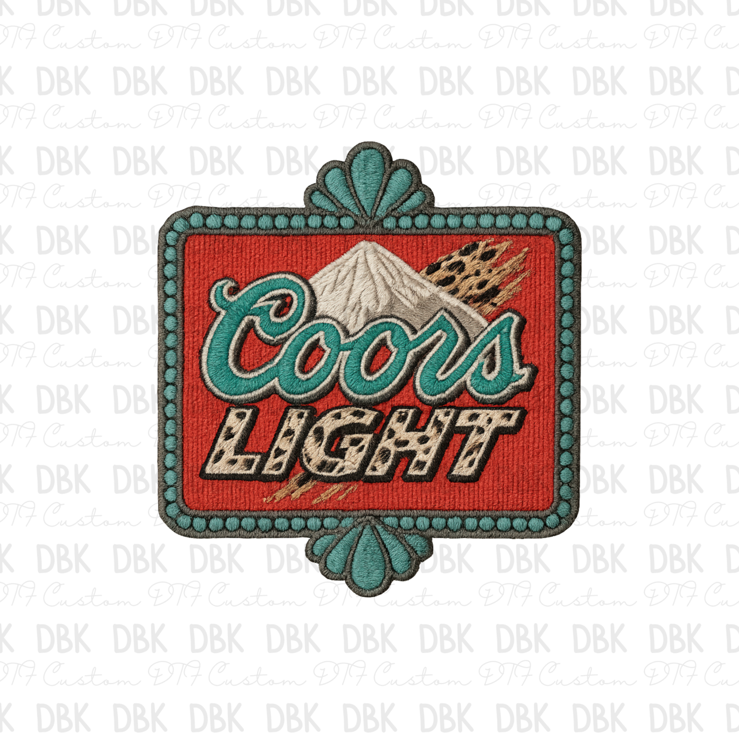 Cors* light DTF transfer B345