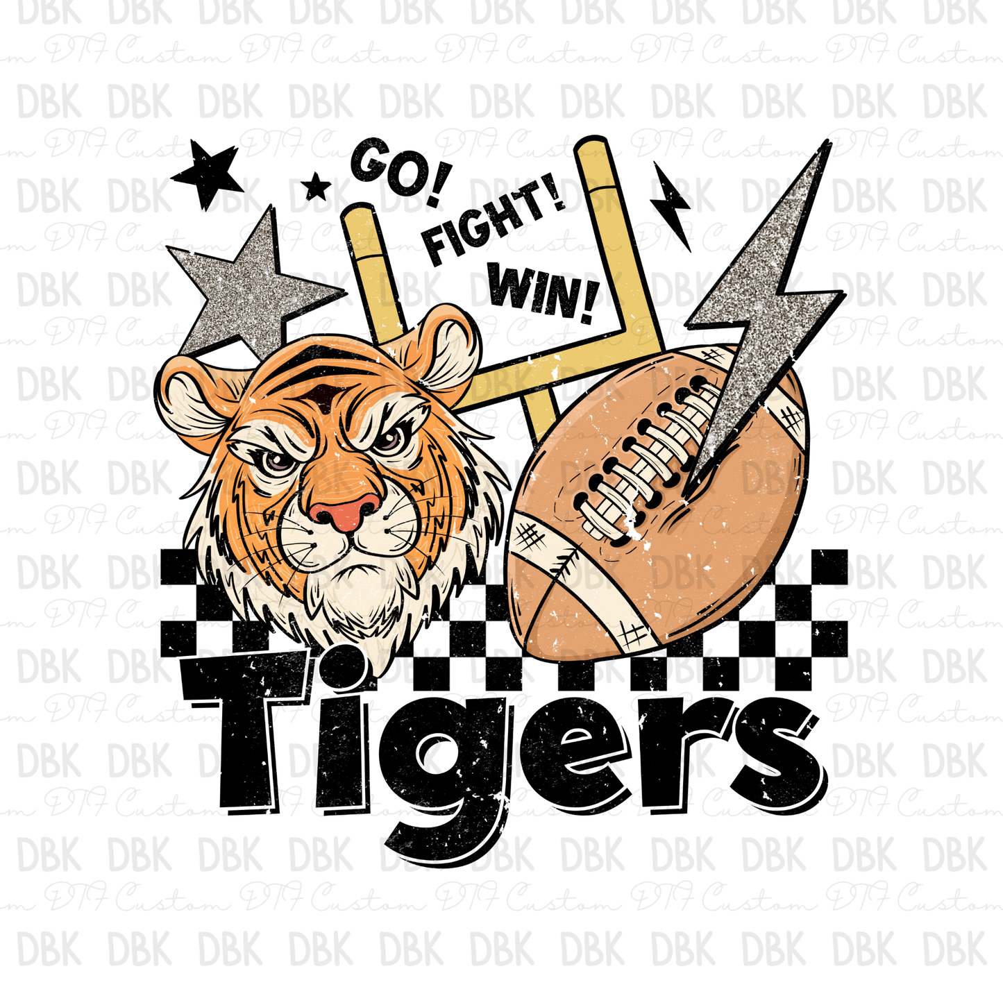 Tigers DTF Transfer M46