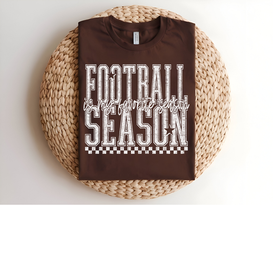 Football Season DTF Transfer WHITE C179