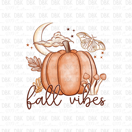 Fall Vibes DTF transfer F77