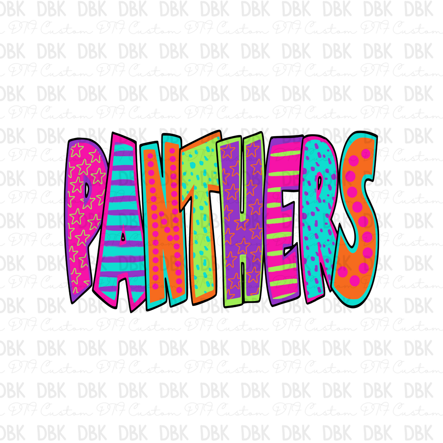 Panthers DTF Transfer M62