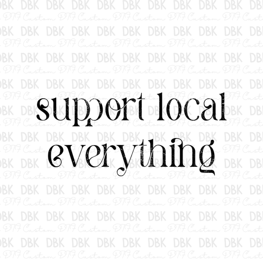 Support local everything DTF transfer I183