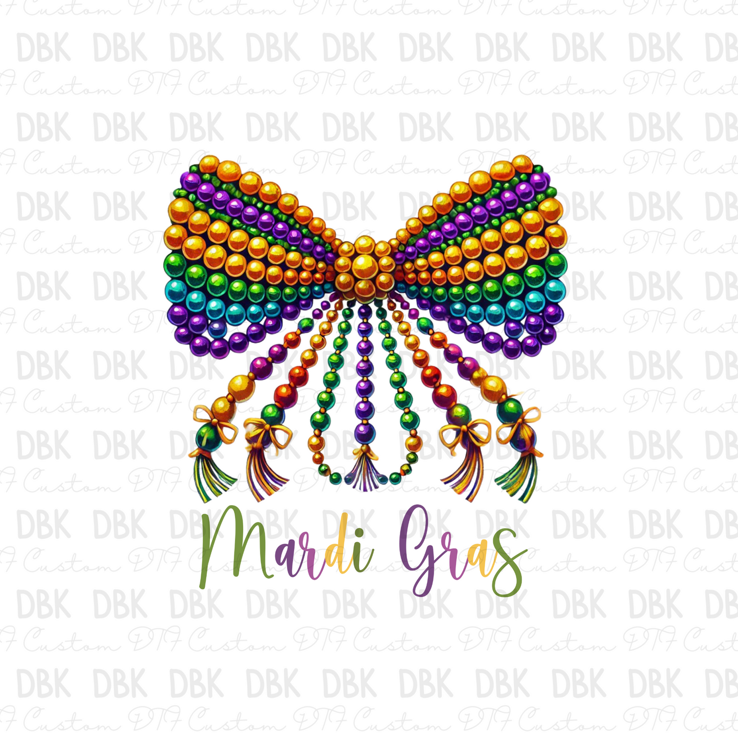 Mardi Gras DTF transfer R1