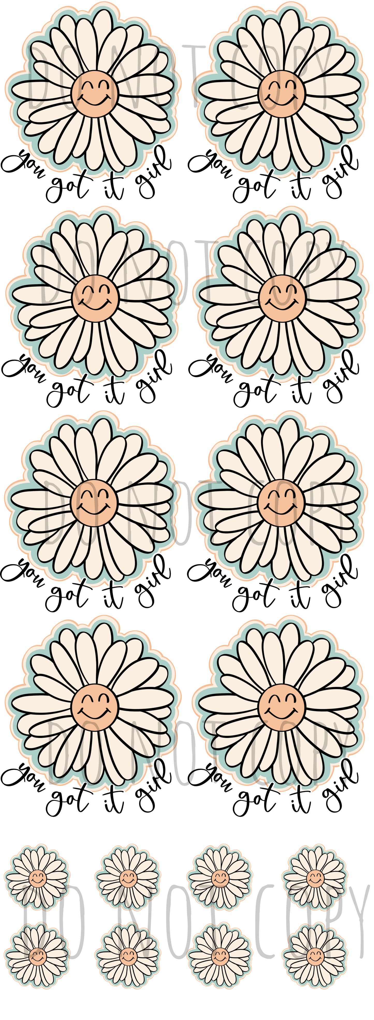 You got it girl gang sheet P101