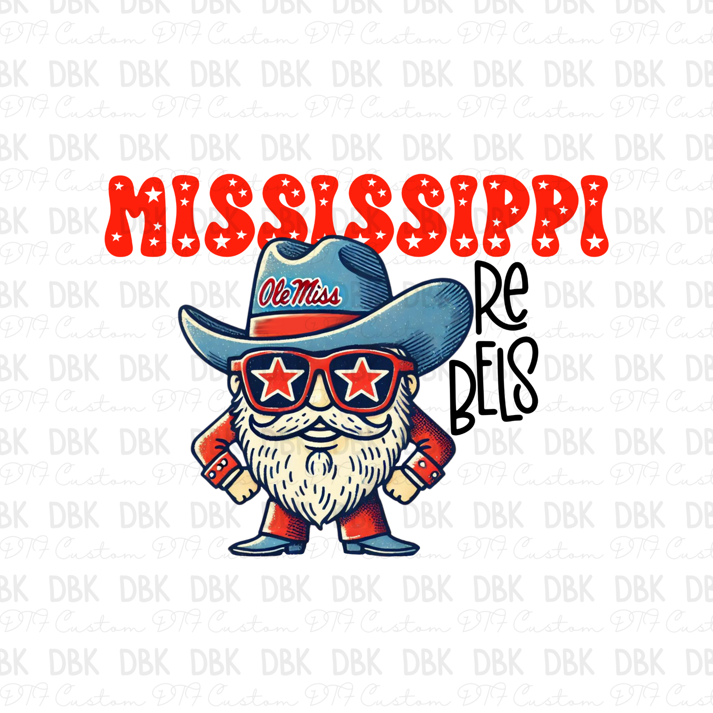 Mississippi DTF Transfer M7
