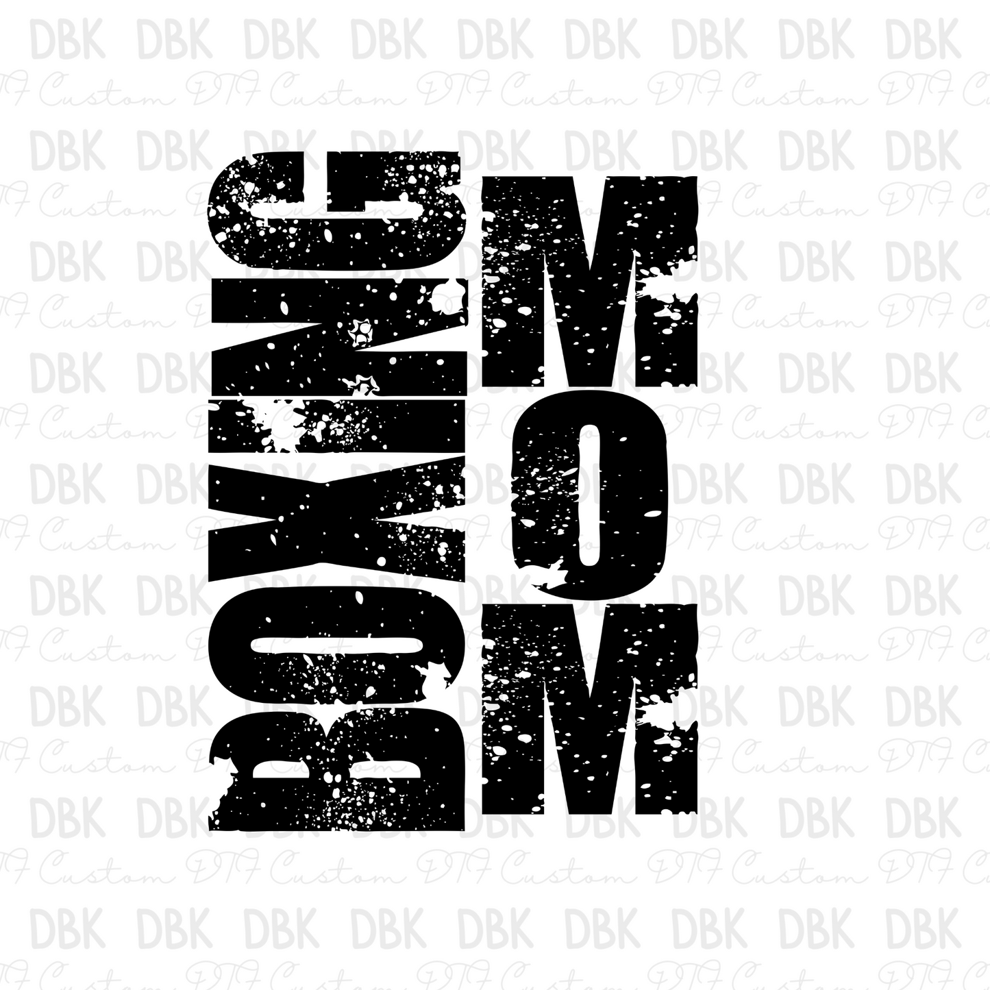Boxing Mom DTF Transfer C282