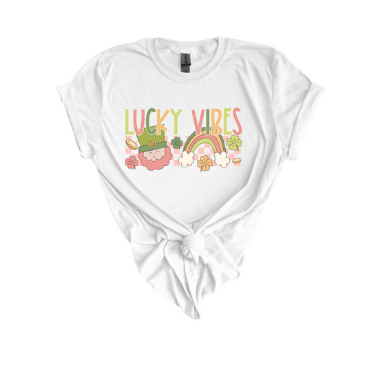 Lucky Vibes DTF transfer O2