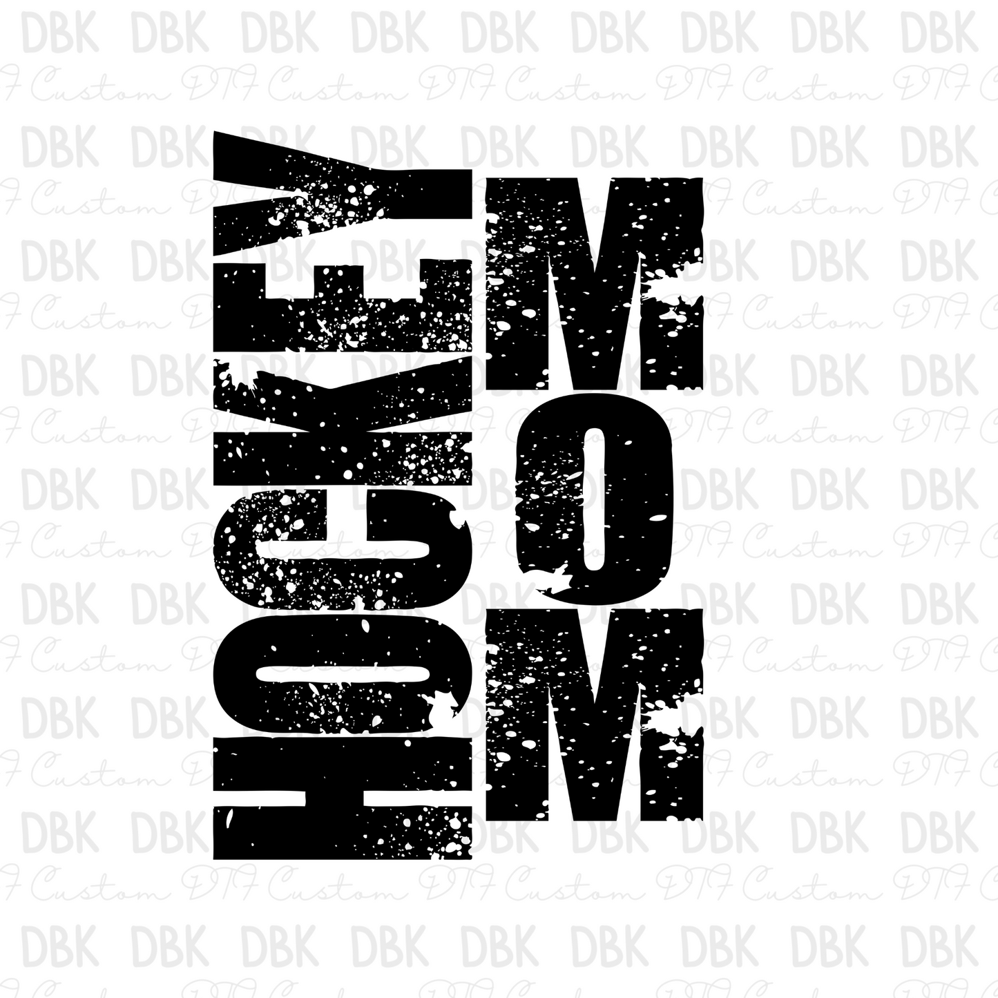 Hockey Mom DTF Transfer C185