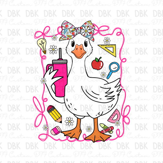 School Goose DTF Transfer A258