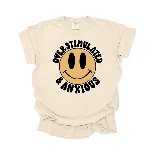 Overstimulated & Anxious DTF Transfer X2