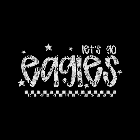 EAGLES DTF Transfer WHITE M159