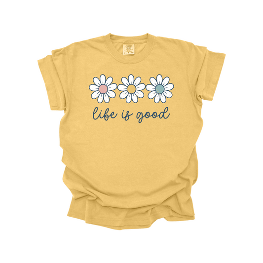 Life is good DTF Transfer