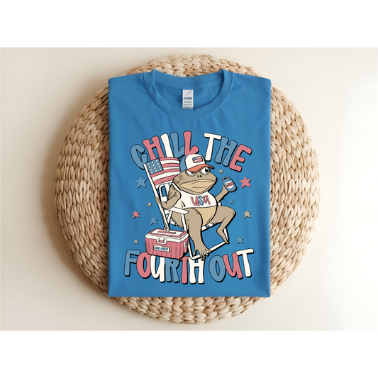 Chill the fourth out DTF Transfer R174