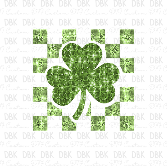 Faux Shamrock DTF Transfer