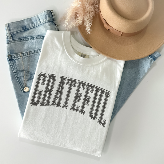 Grateful DTF Transfer GREY EW1