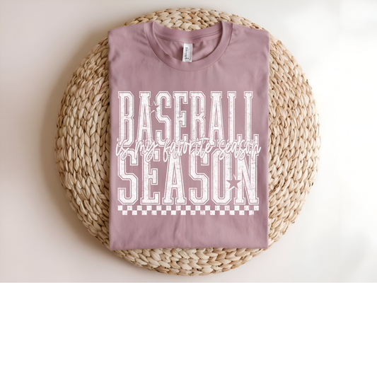 Baseball Season DTF Transfer WHITE C171