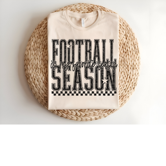 Football Season DTF Transfer BLACK C178