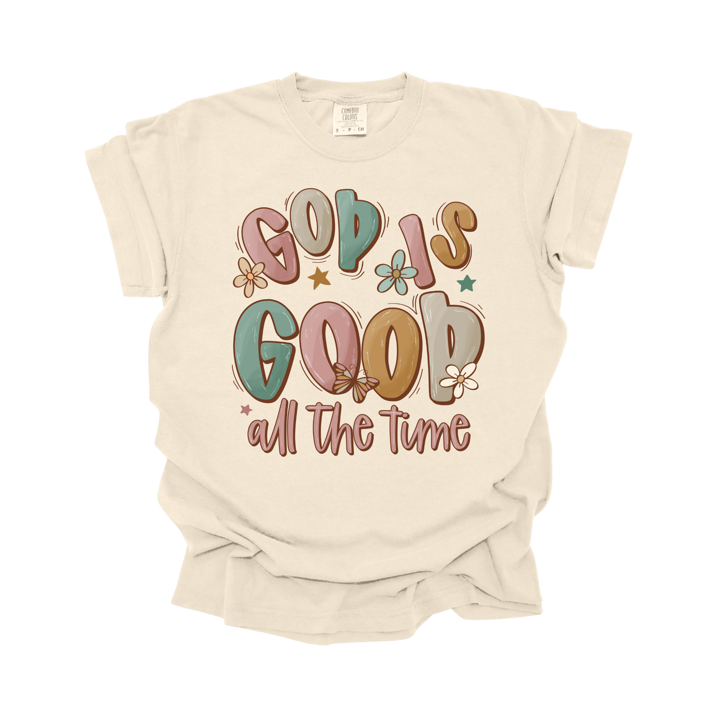 God is good all the time DTF Transfer FT143