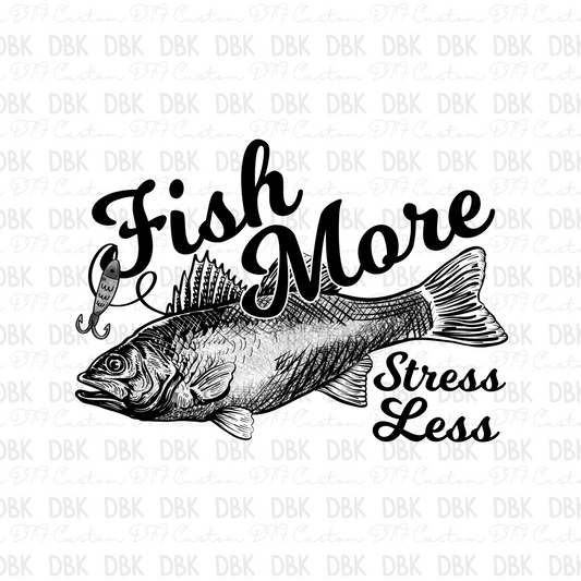 Fish more DTF Transfer