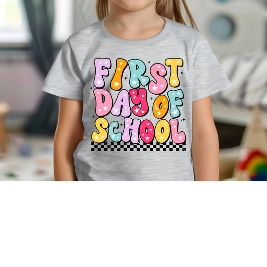 First Day of school DTF transfer A163