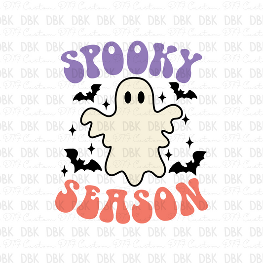 Spooky Season DTF transfer H116