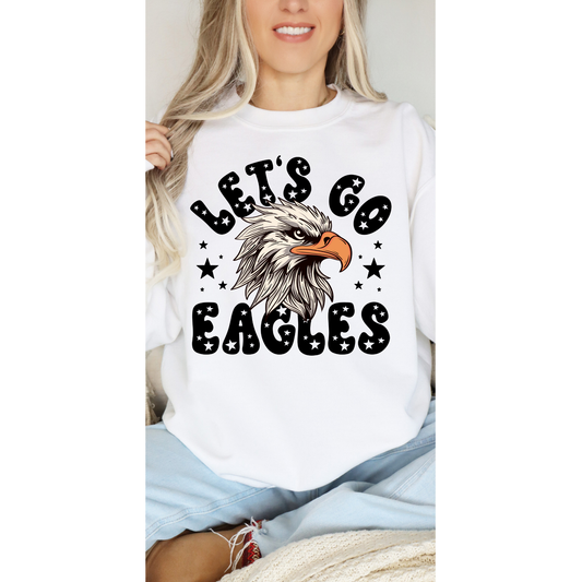 Lets go Eagles DTF Transfer M26