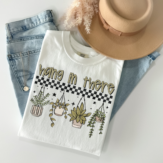 Hang in there DTF Transfer I275