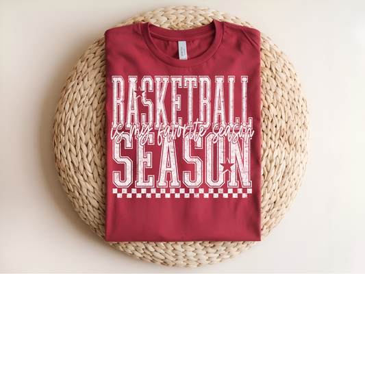 Basketball Season DTF Transfer WHITE C177