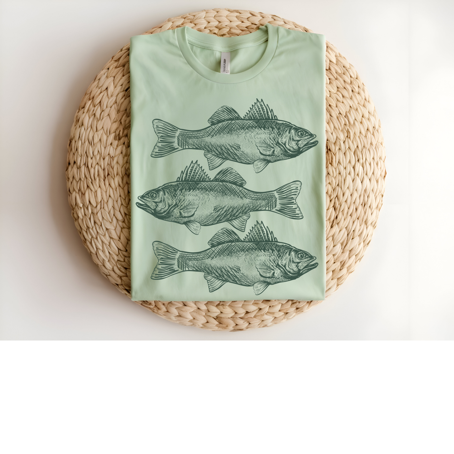 Fish DTF Transfer GREEN