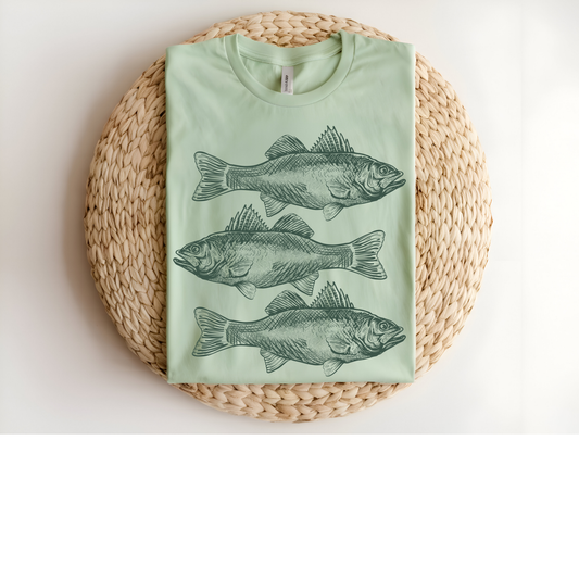 Fish DTF Transfer GREEN