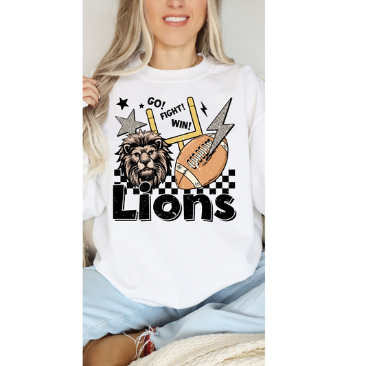 Lions DTF Transfer M49