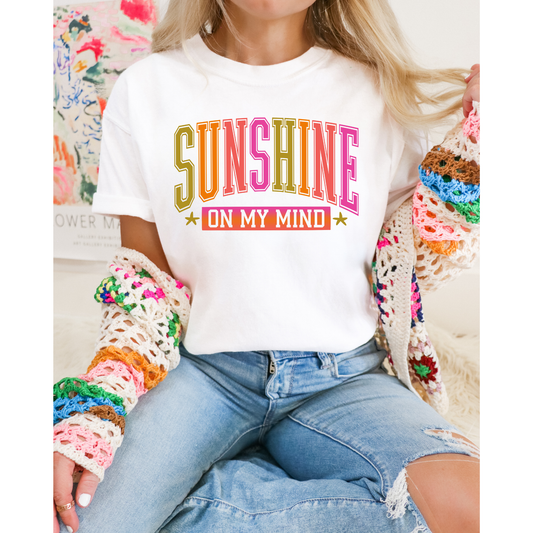 Sunshine on my mind DTF Transfer