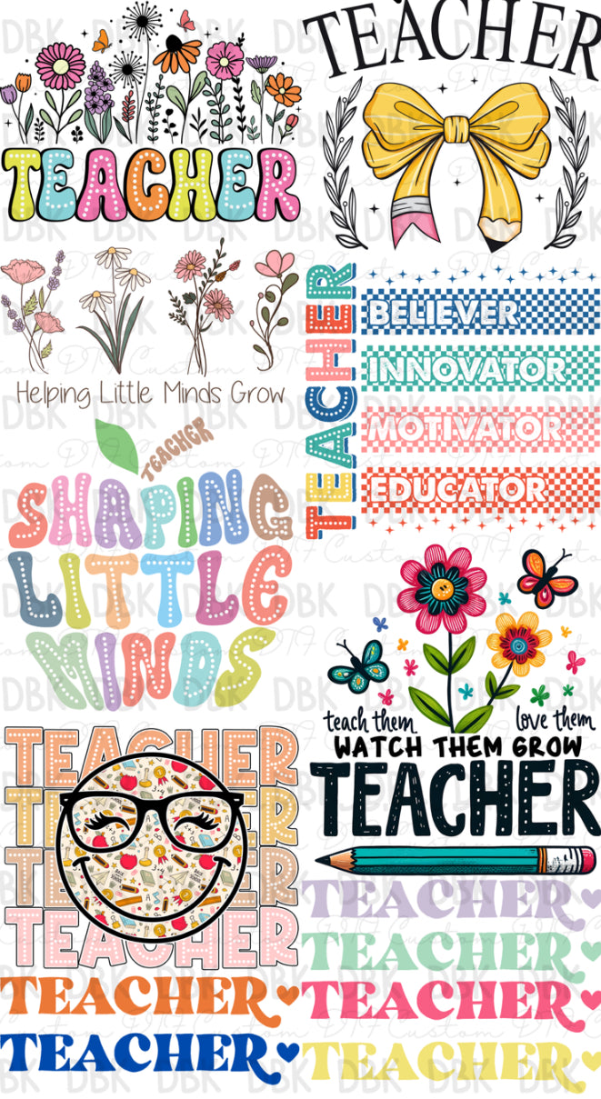 Teacher Gang Sheet P4