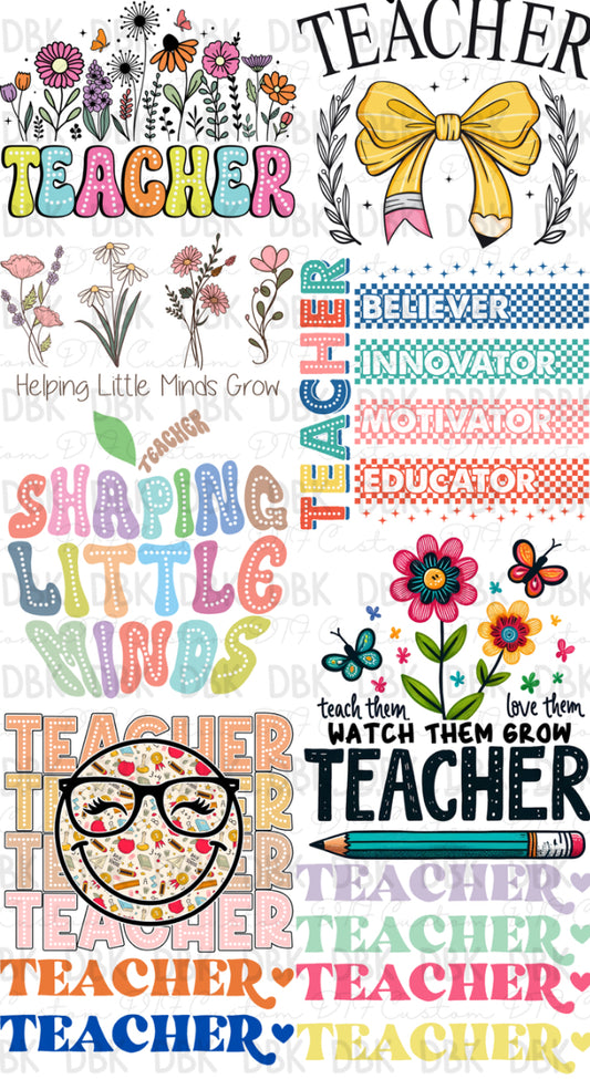 Teacher Gang Sheet P4