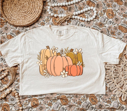 Fall Pumpkins DTF TRANSFER F124