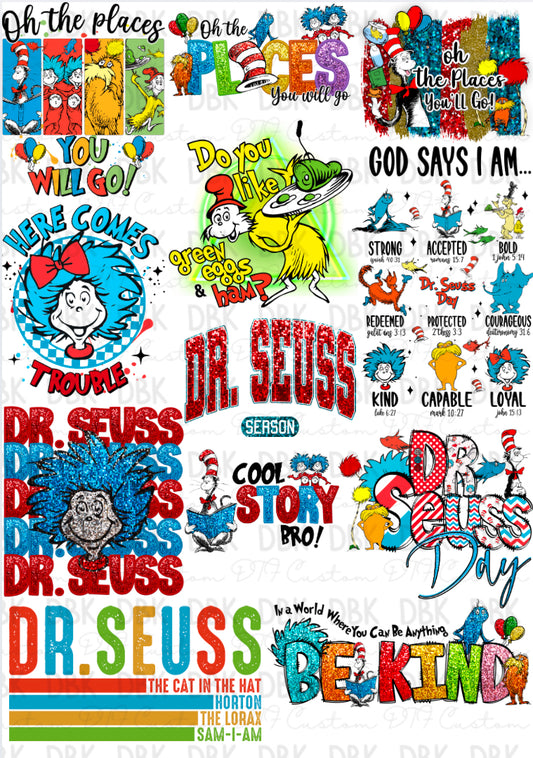Dr. S Pre-Made Gang sheet