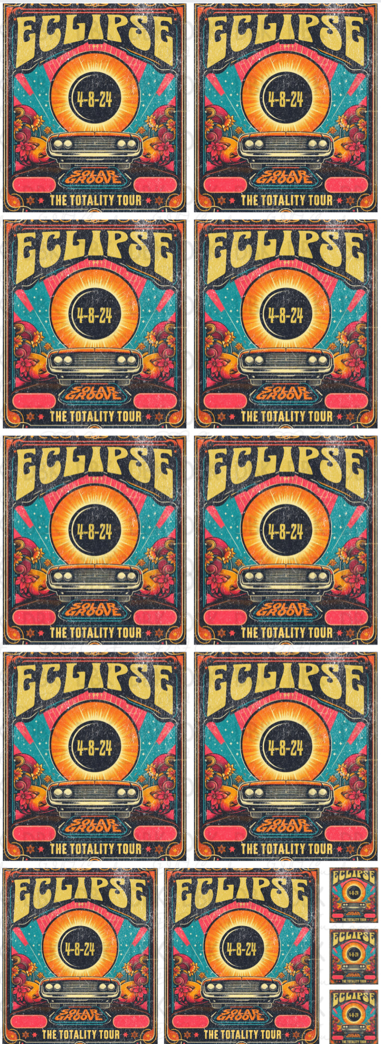 Eclipse 7 60in Pre-Made Gang Sheet