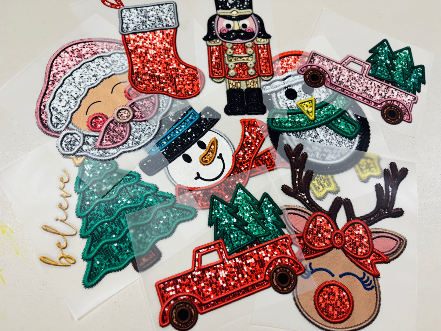 Christmas Characters DTF Transfers E241