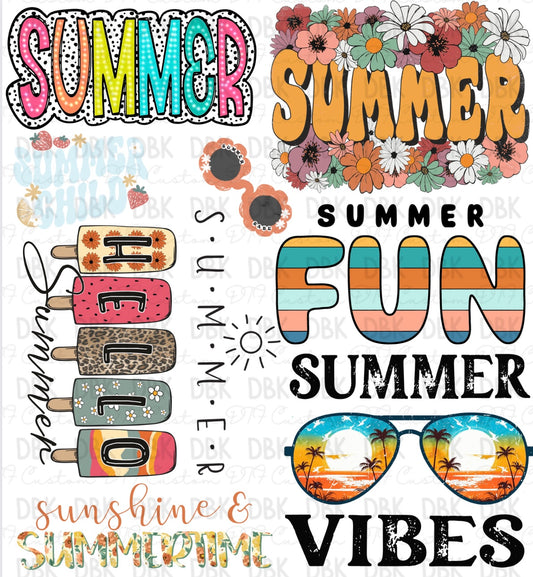 Summer Gang Sheet