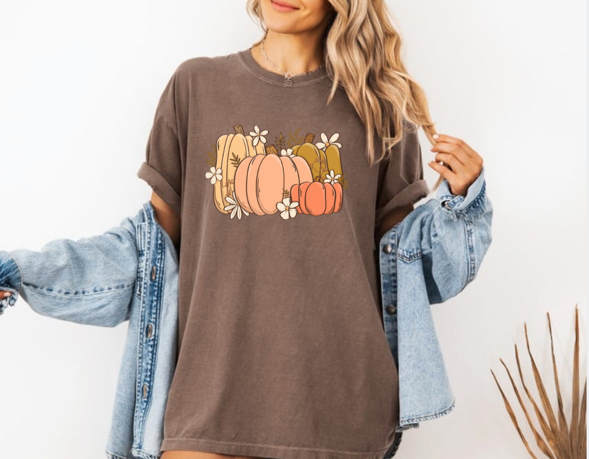 Fall Pumpkins DTF TRANSFER F124