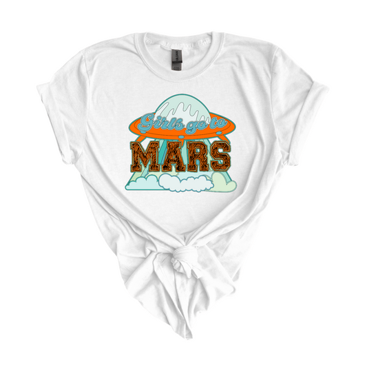 Girls go to Mars DTF transfer J11