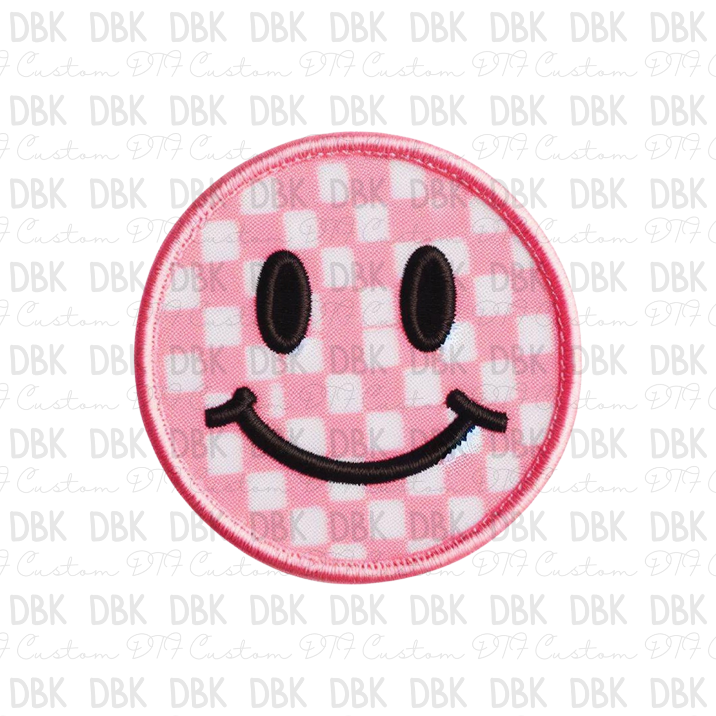 Smiley DTF transfer B11