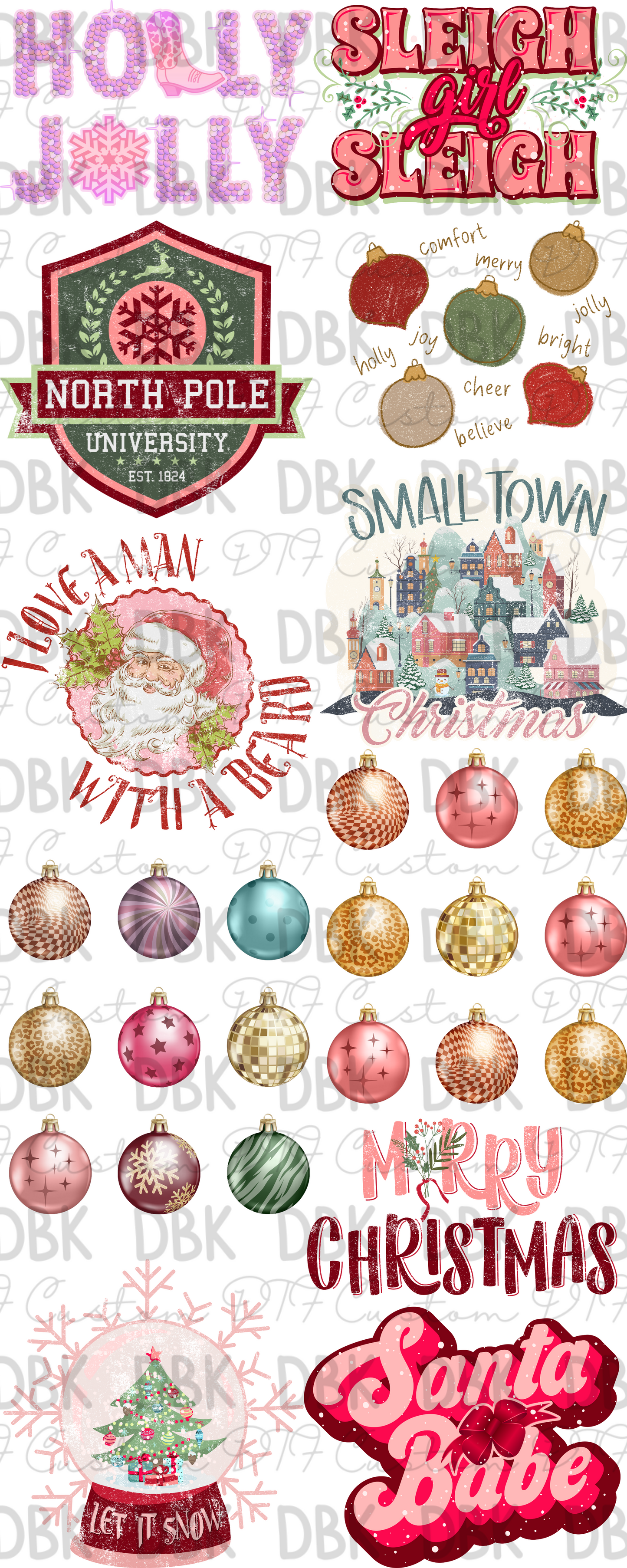 Christmas Gang sheet P91