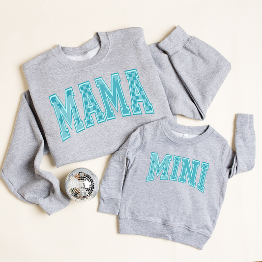 Blue Mama DTF Transfer