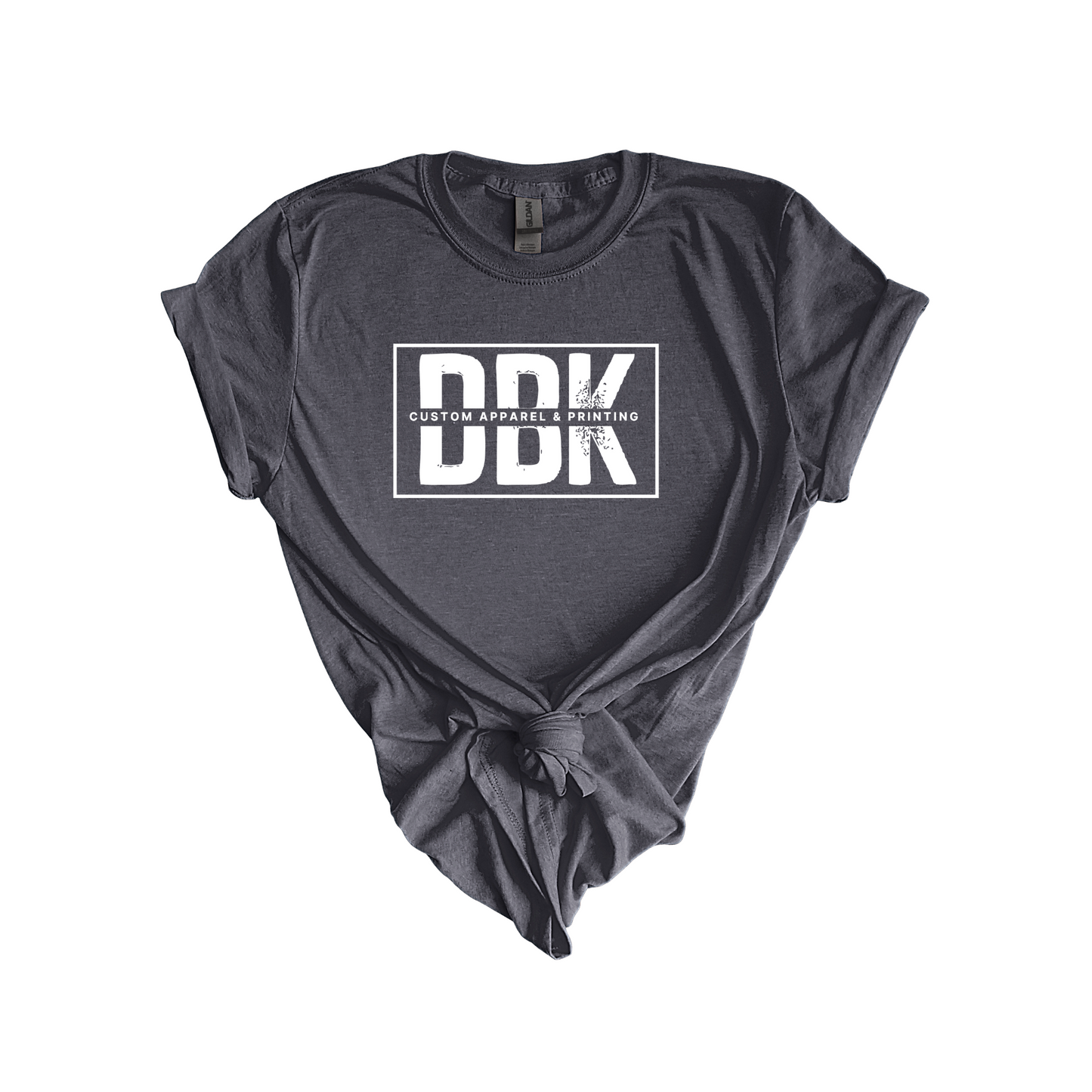 Heather Dark Grey Gildan Blank