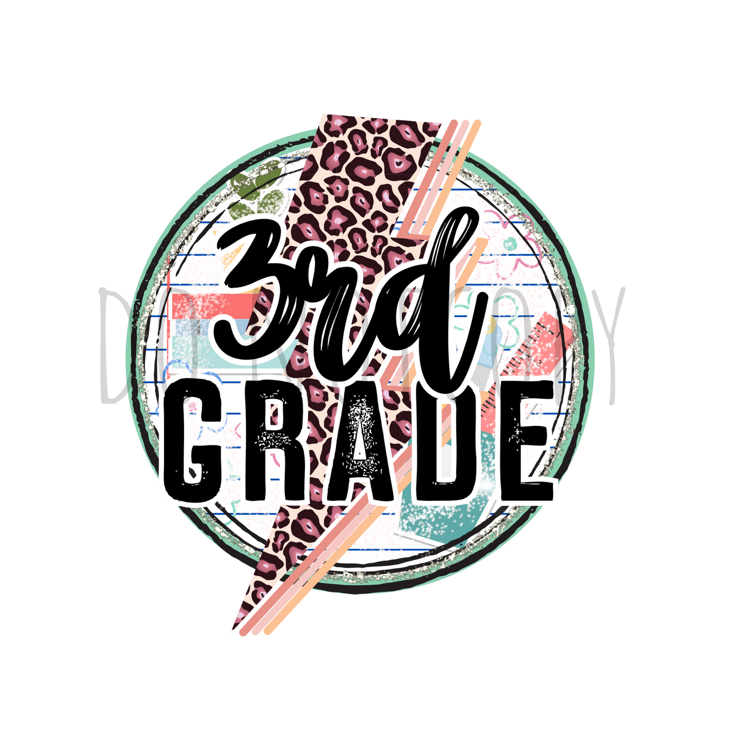 3rd Grade DTF transfer A28