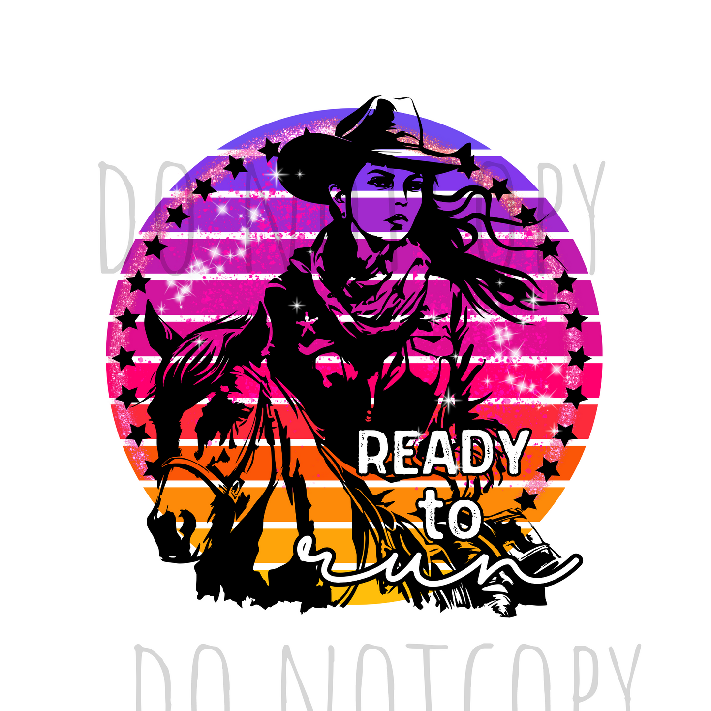 Ready to run DTF transfer