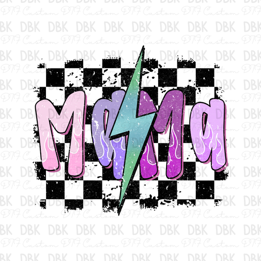 Flame Mama DTF Transfer N234