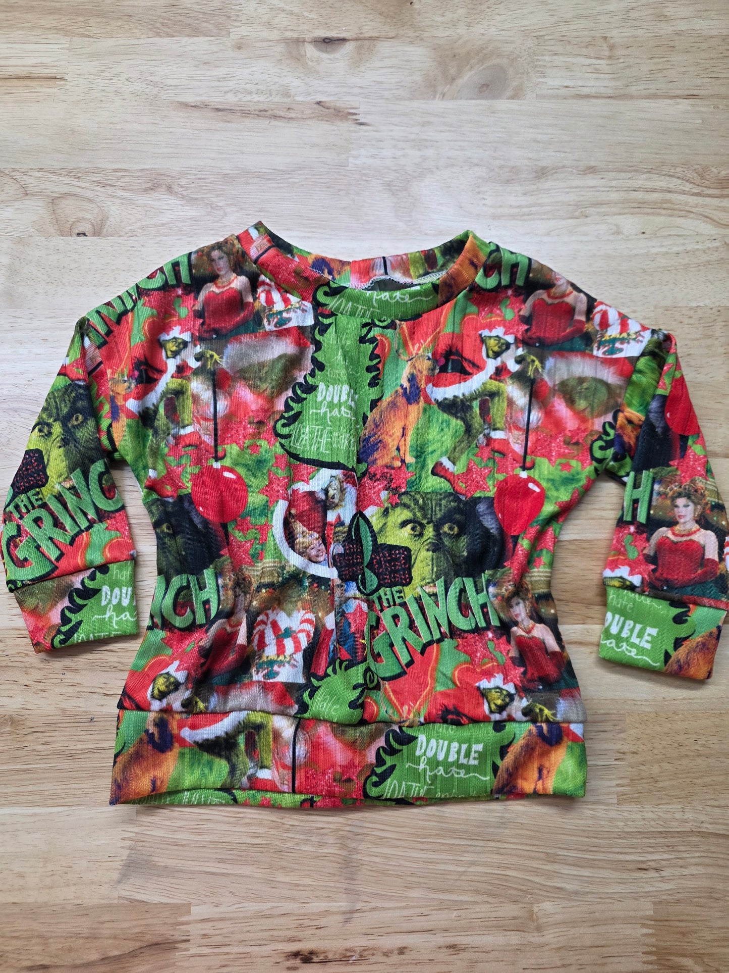 6/9 Christmas Lounge Top VINTAGE OG DBK