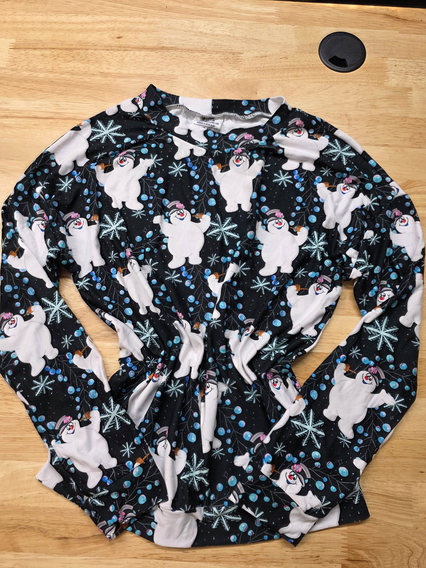 9/10 Christmas Lounge Top VINTAGE OG DBK